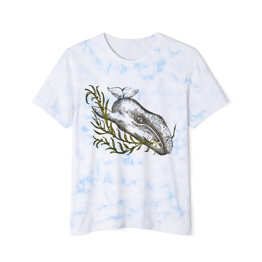 Gray Whale Unisex FWD Fashion Tie-Dyed T-Shirt