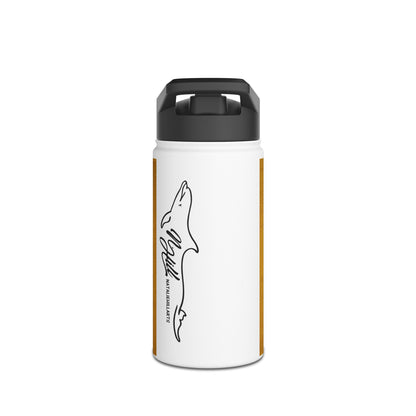 Bussin Clyde The Camel Stainless Steel Water Bottle, Standard Lid