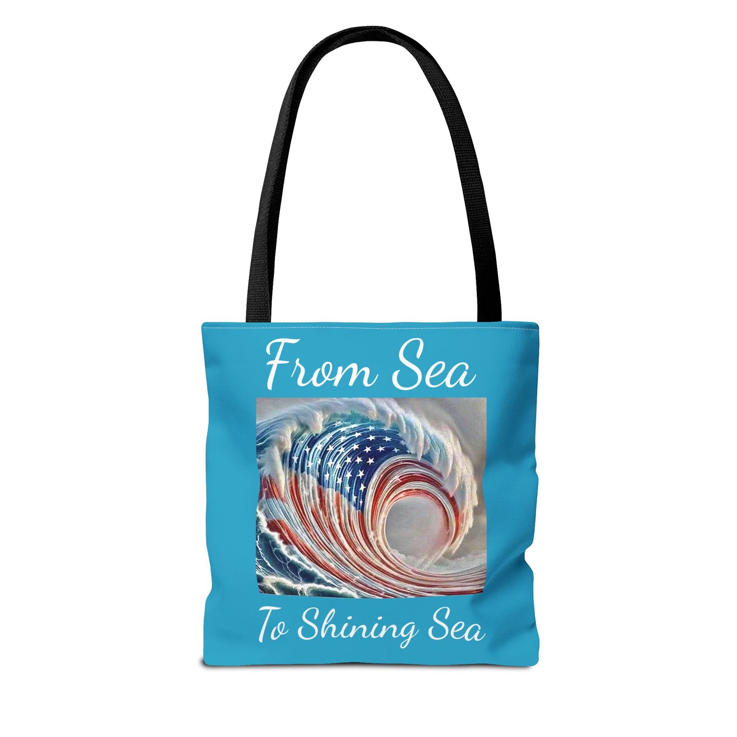 Flag Ocean Tote Bag (AOP)