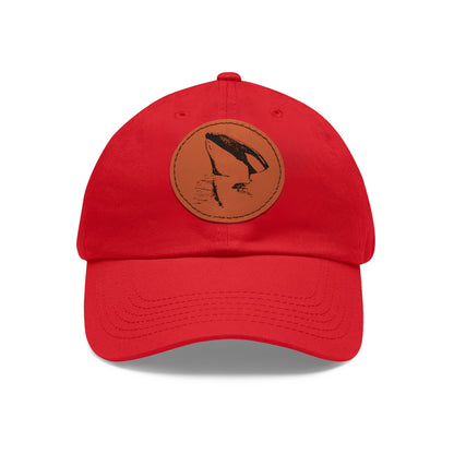 Tiki Orca Hat with Leather Patch (Round)