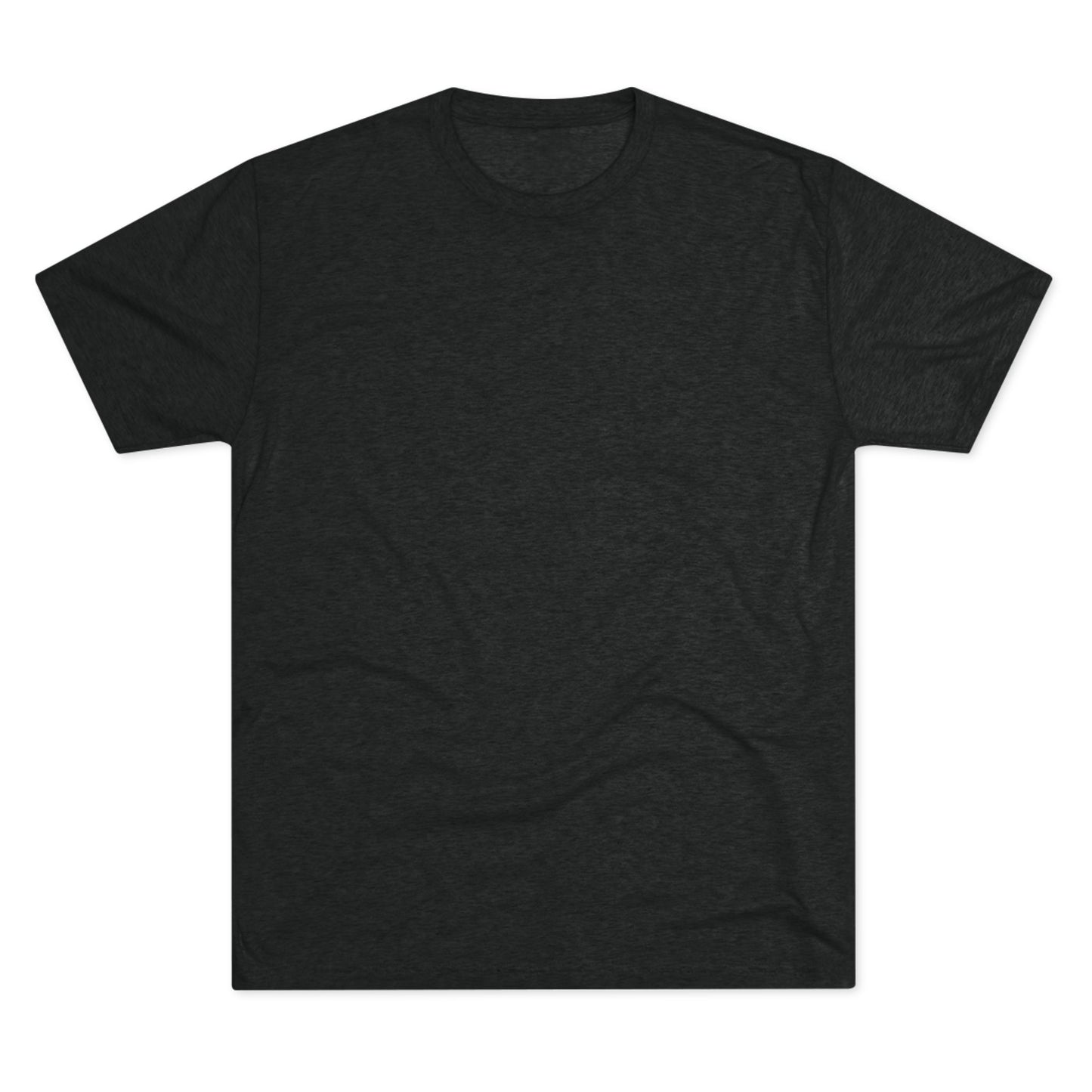 Deep Thinker Octopus Unisex Tri-Blend Back Print Crew Tee