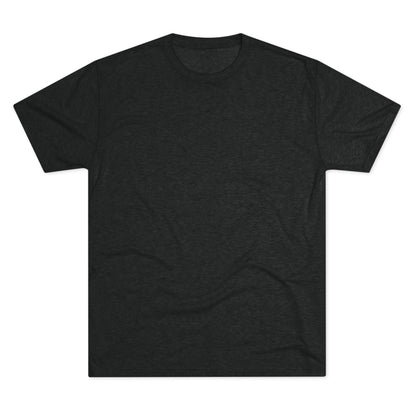 Deep Thinker Octopus Unisex Tri-Blend Back Print Crew Tee