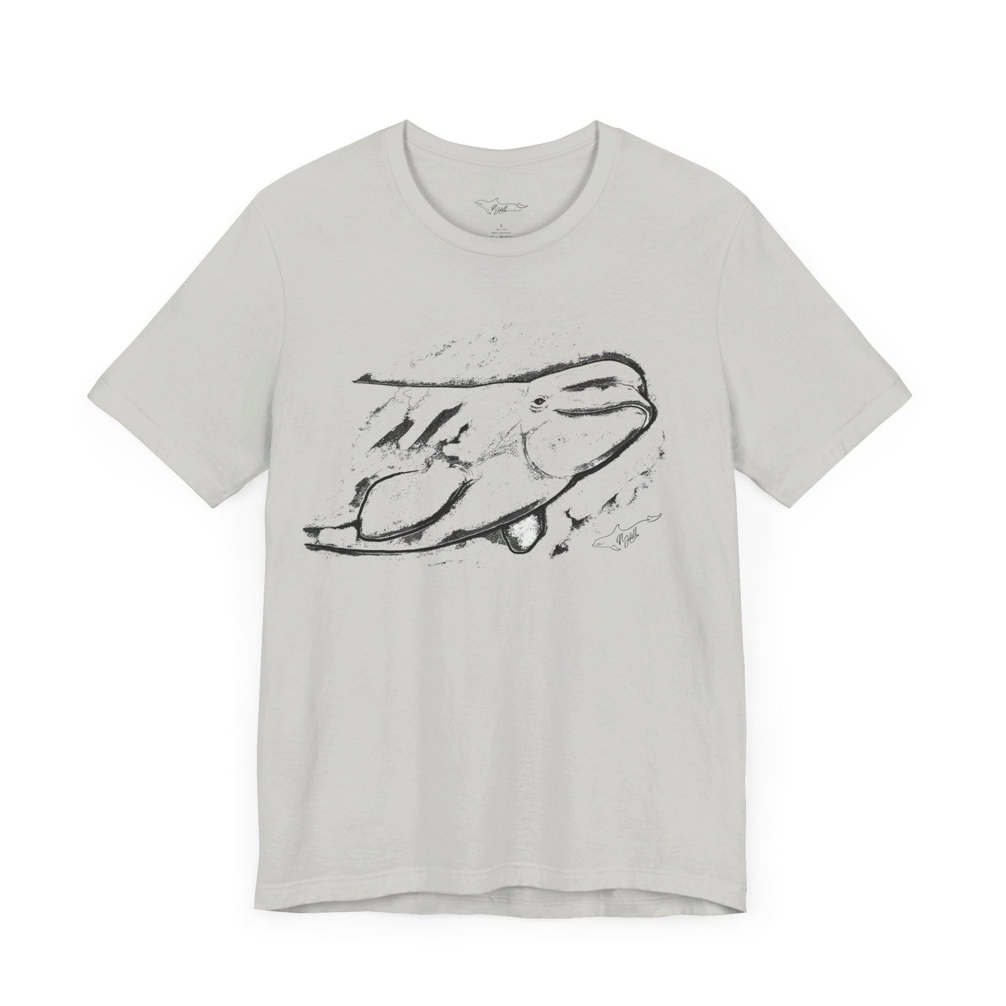 Beluga Whale Unisex Jersey Short Sleeve Tee