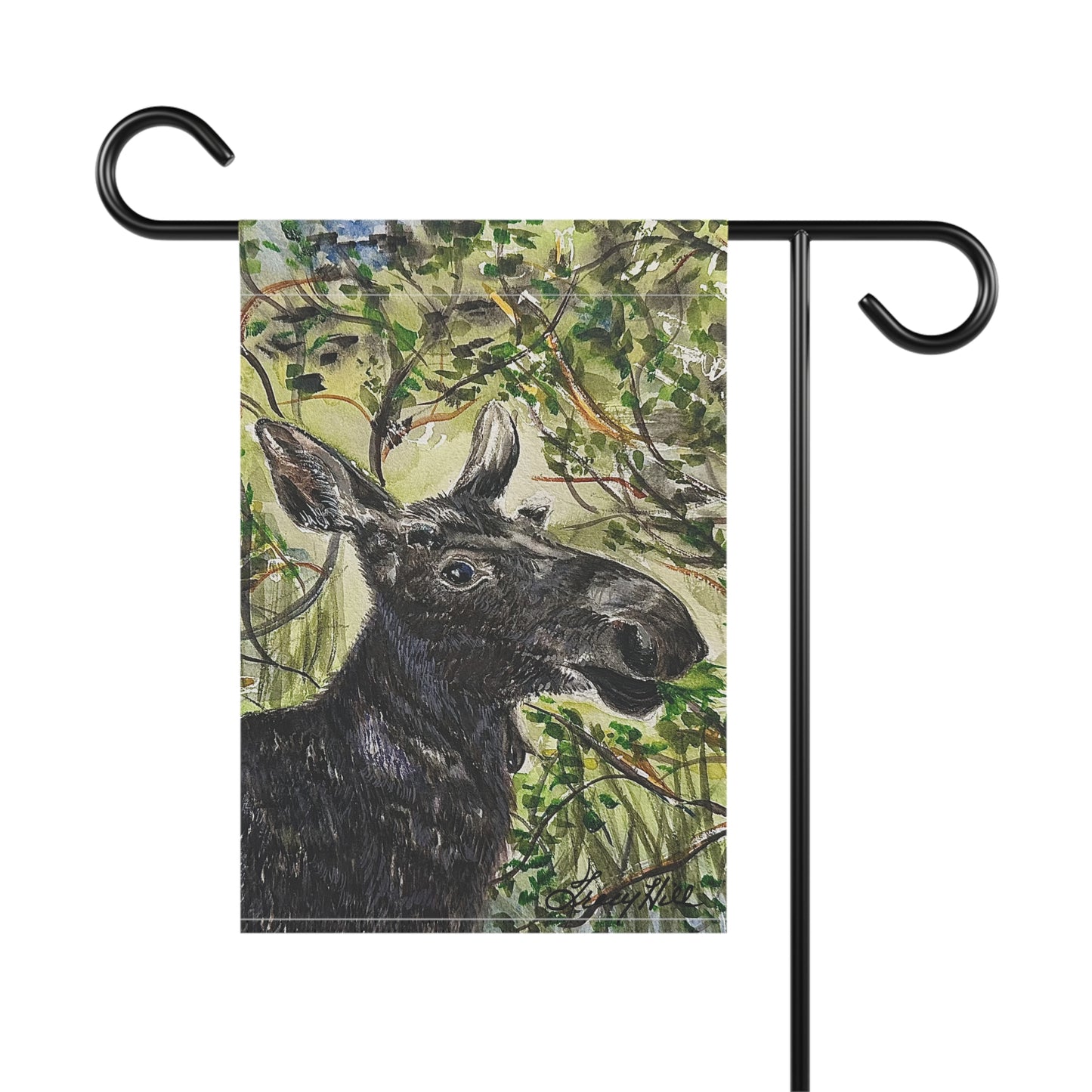 Hidden Springs Moose Garden & House Banner