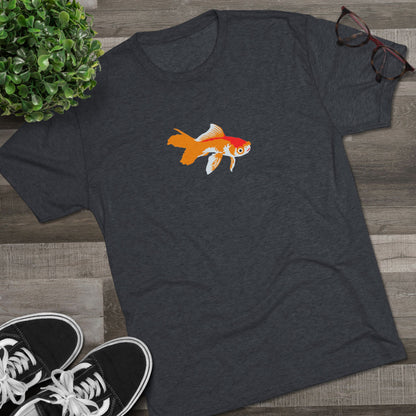 Goldfish Unisex Tri-Blend Crew Tee