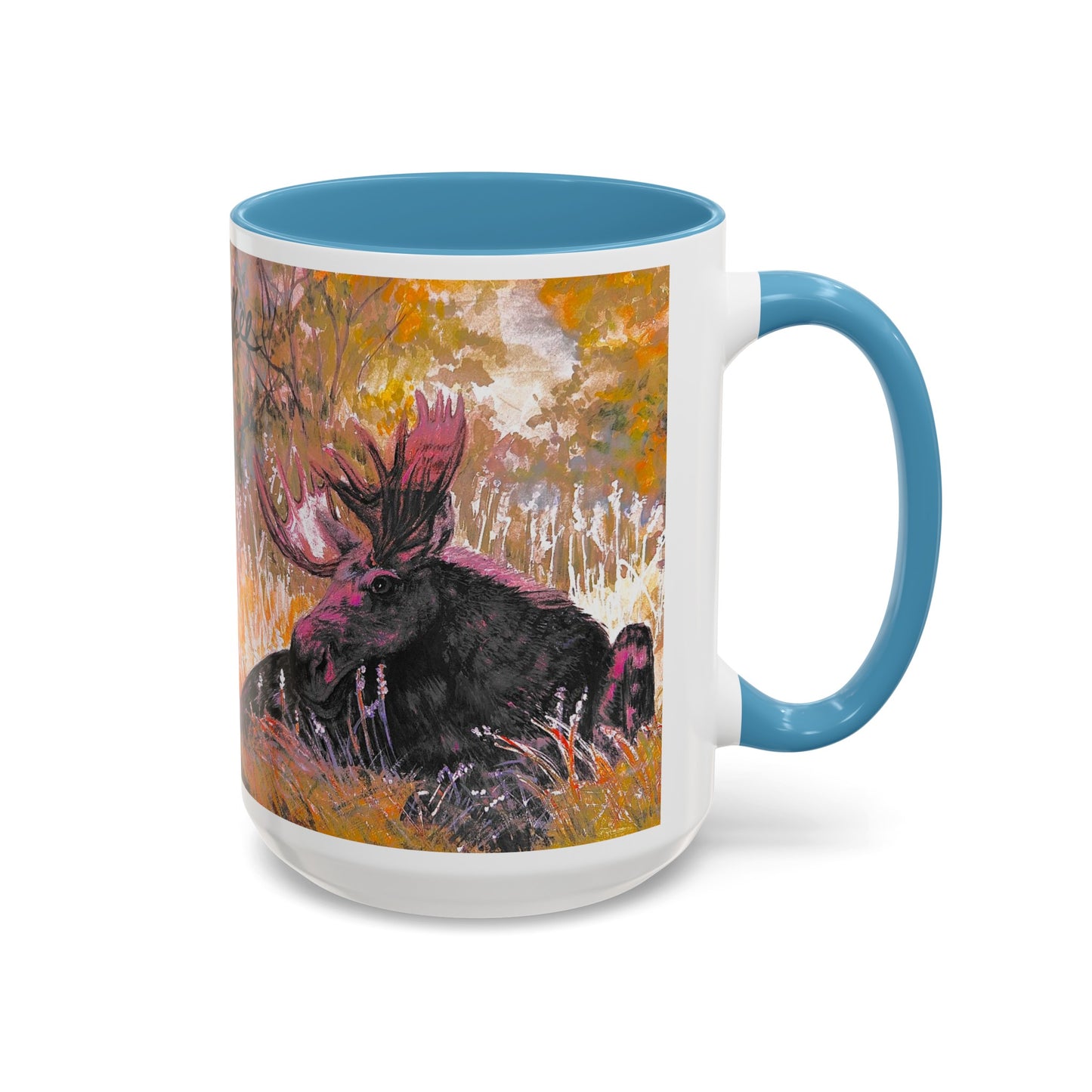 Moose Accent Coffee Mug 15oz