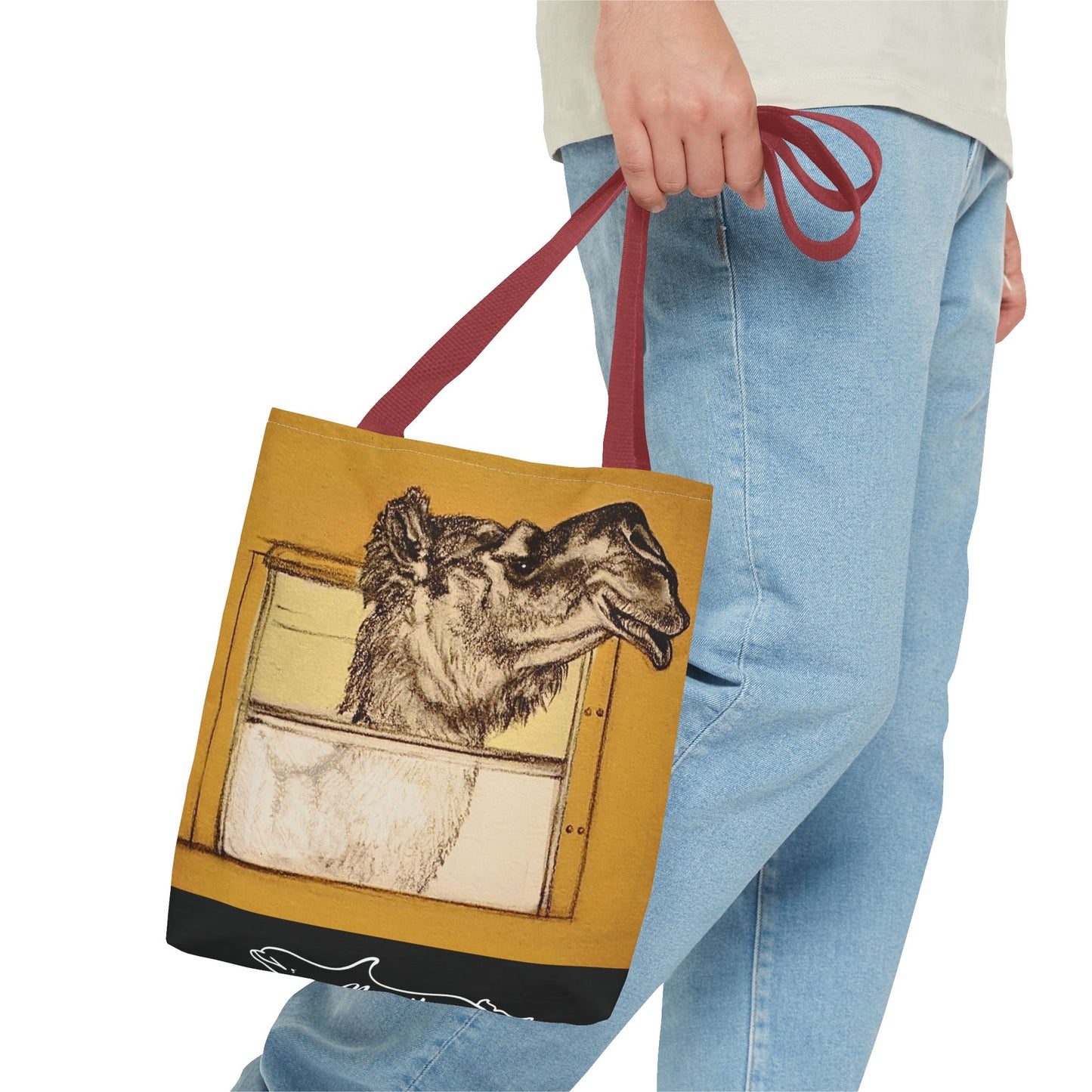 Bussin Clyde The Camel Tote Bag (AOP)