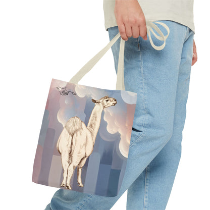 Llama Life Tote Bag (AOP)