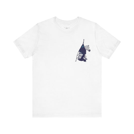 Ed The Zebra  Unisex Jersey Short Sleeve Tee