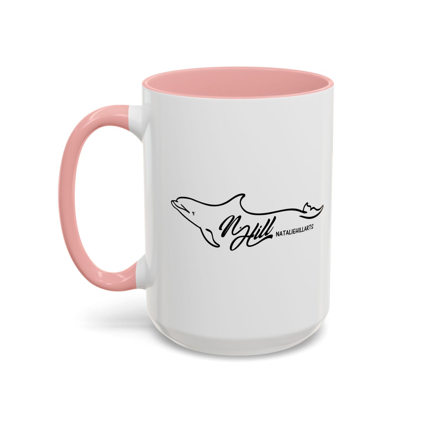 Pilot Whale Accent Coffee Mug, 15oz