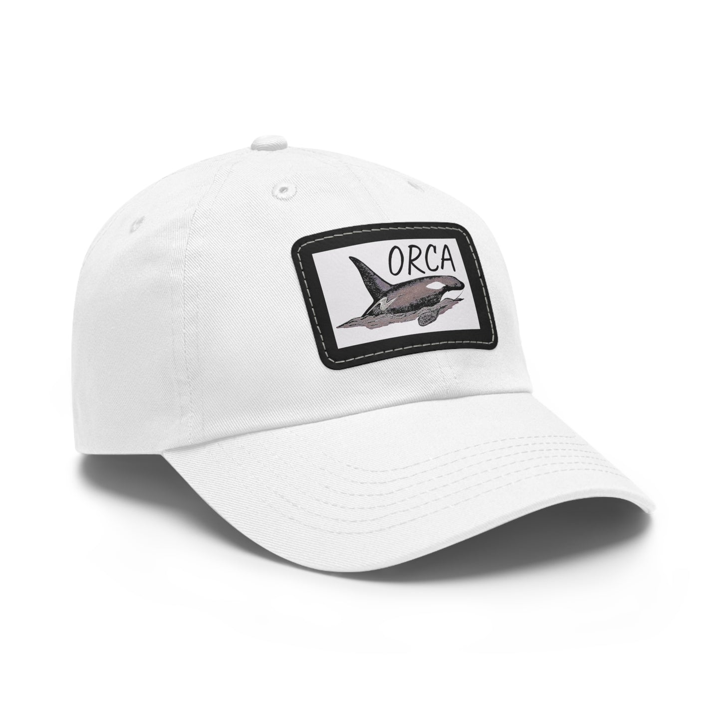 Orca Hat with Leather Patch (Rectangle)