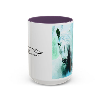 Even the Wind and the Waves Obey Him  Accent Coffee Mug (11, 15oz)