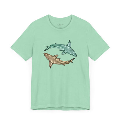 Great White Shark Unisex Jersey Short Sleeve Tee
