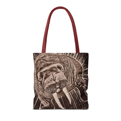 Stellar Walrus Tote Bag (AOP)