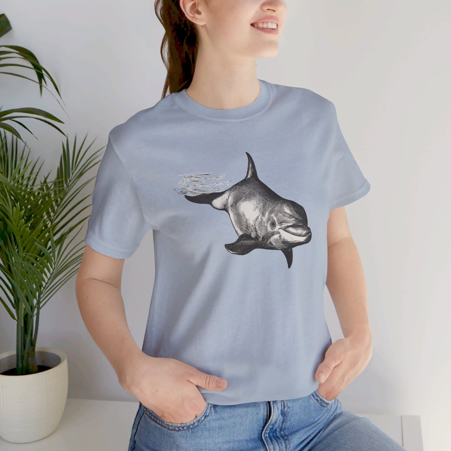 Dolphin Dive Unisex Jersey Short Sleeve Tee