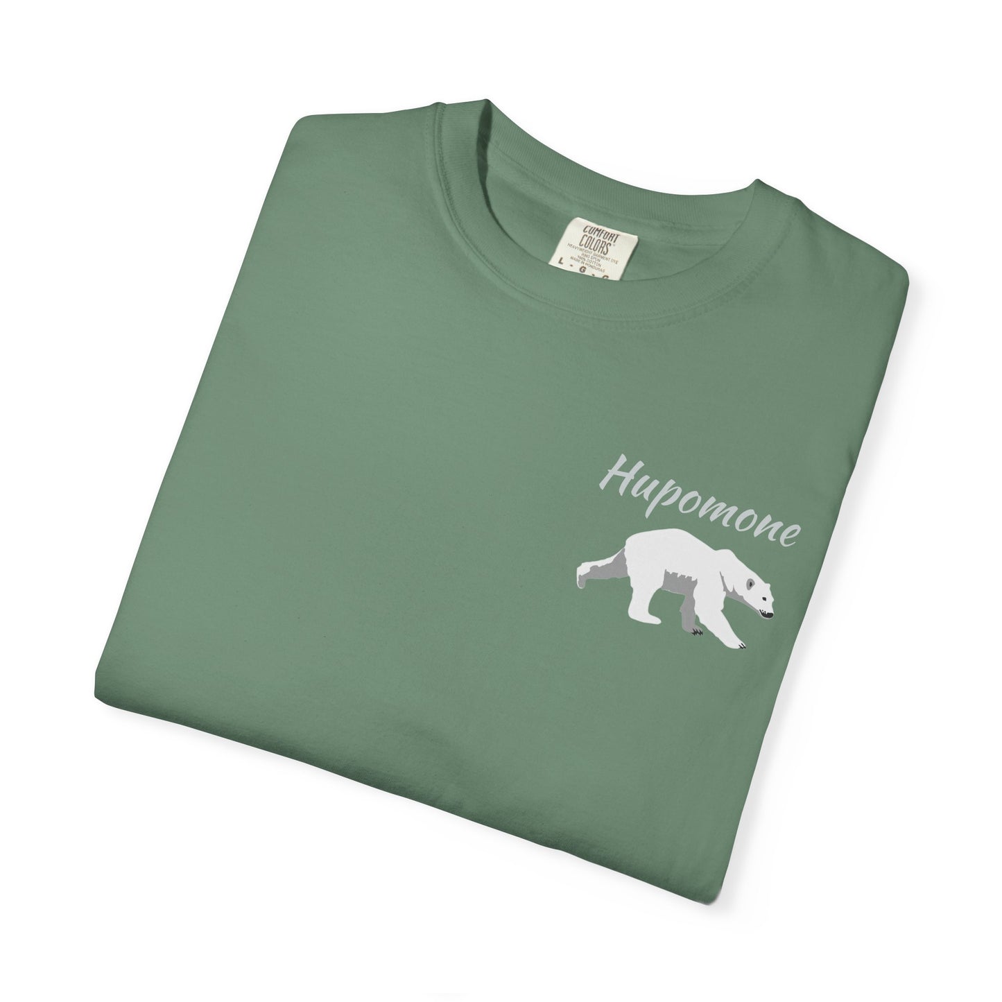 Hupomone Bear Unisex Garment-Dyed T-shirt