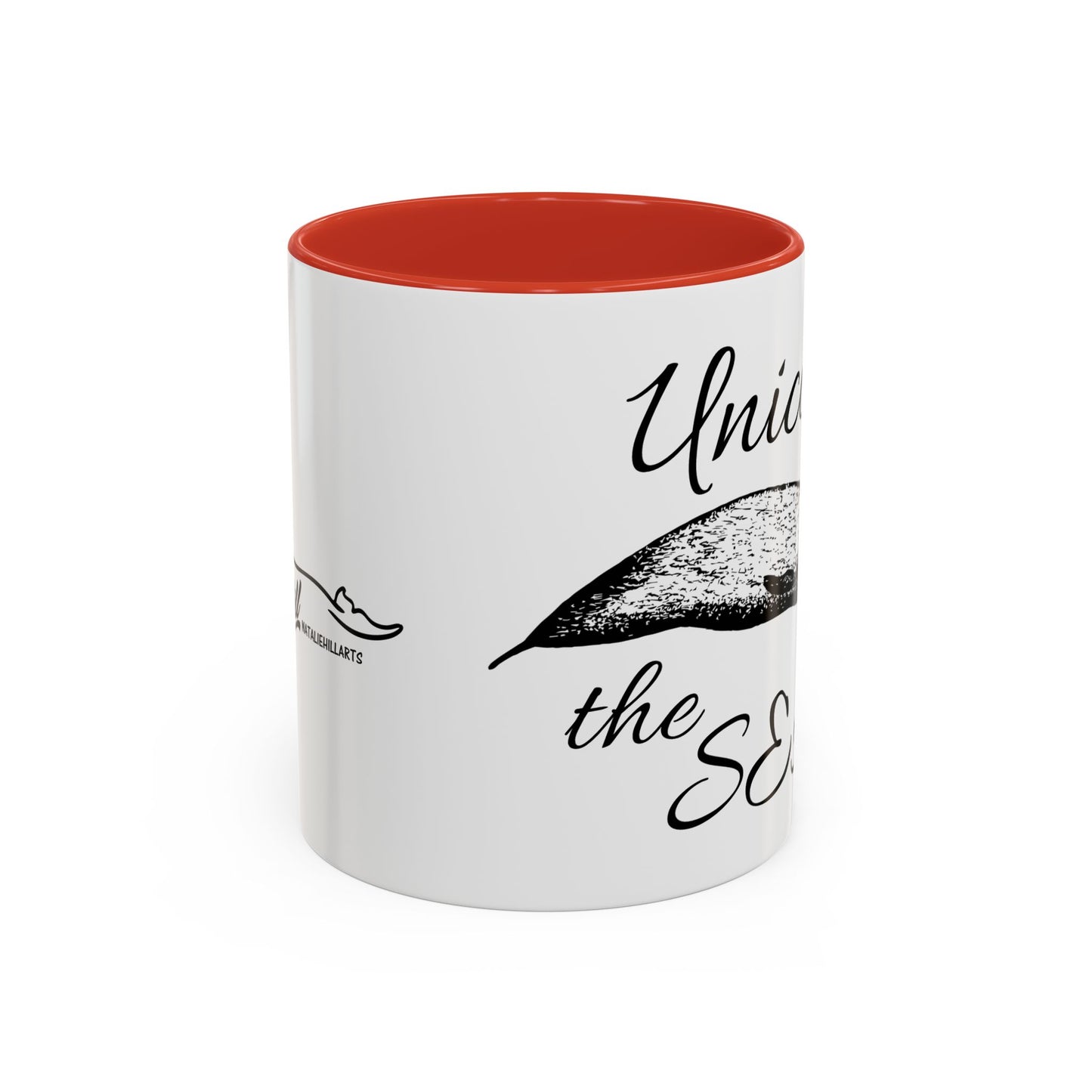 Unicorn of the Sea Accent Coffee Mug, 11oz