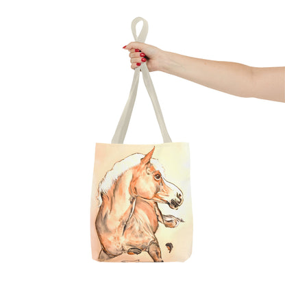 Horse Resting Tote Bag (AOP)