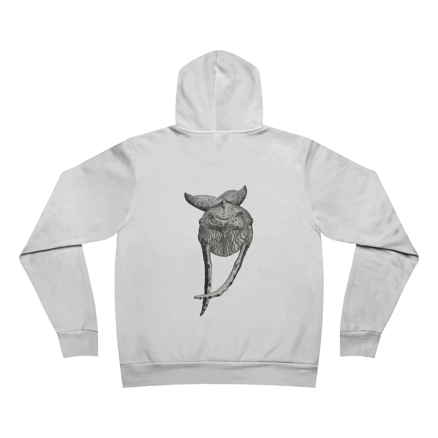 Humpback Whale Unisex Sponge Fleece Pullover Hoodie