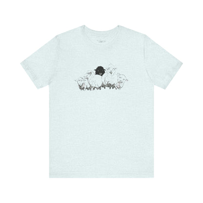 Black Sheep Unisex Jersey Short Sleeve Tee