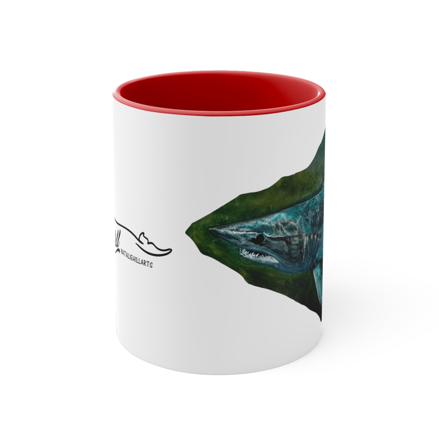 Mako Shark Accent Coffee Mug, 11oz