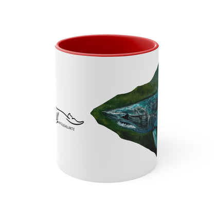 Mako Shark Accent Coffee Mug, 11oz