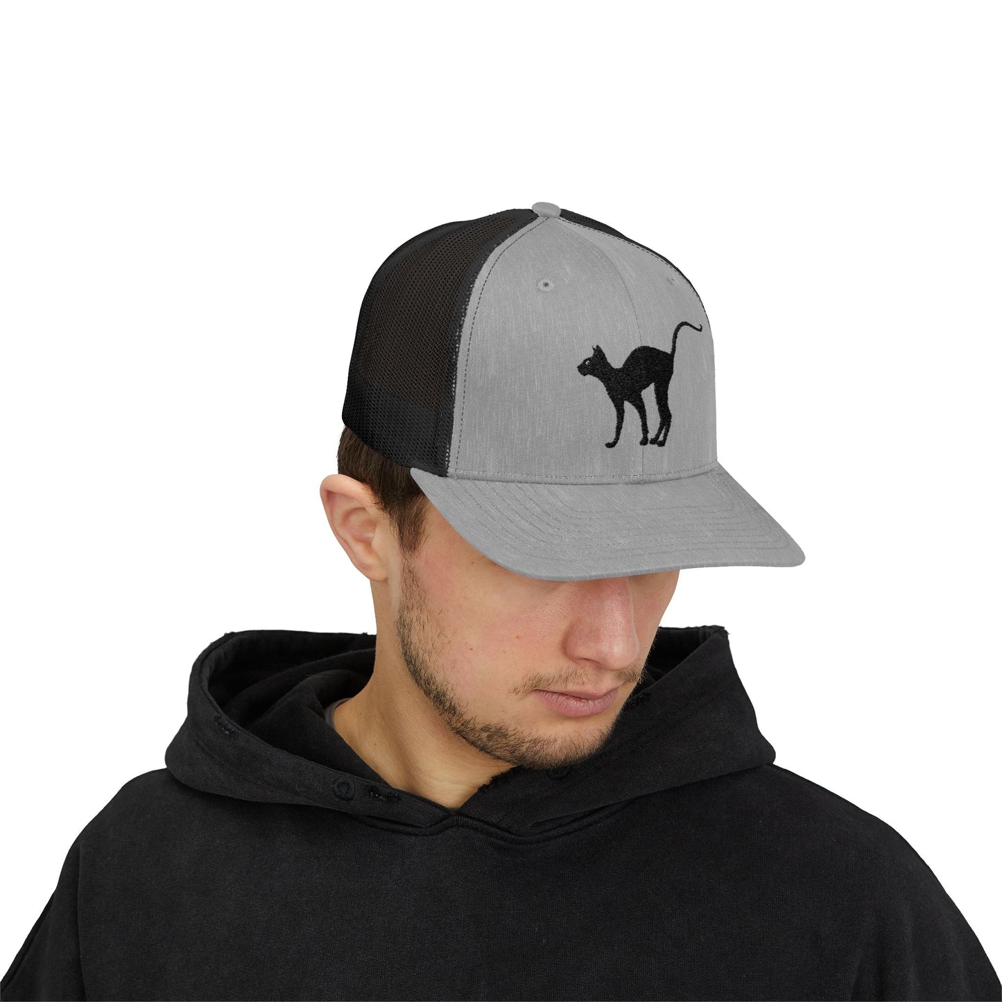 Cat Snapback Trucker Cap