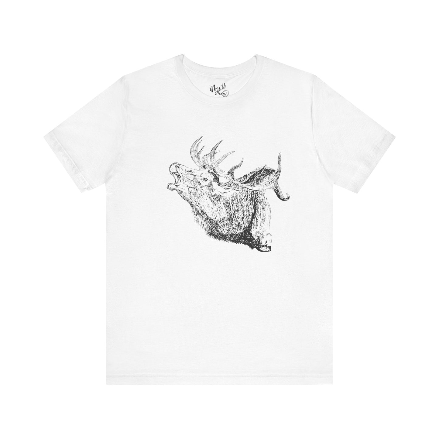 Bugling Elk Unisex Jersey Short Sleeve Tee