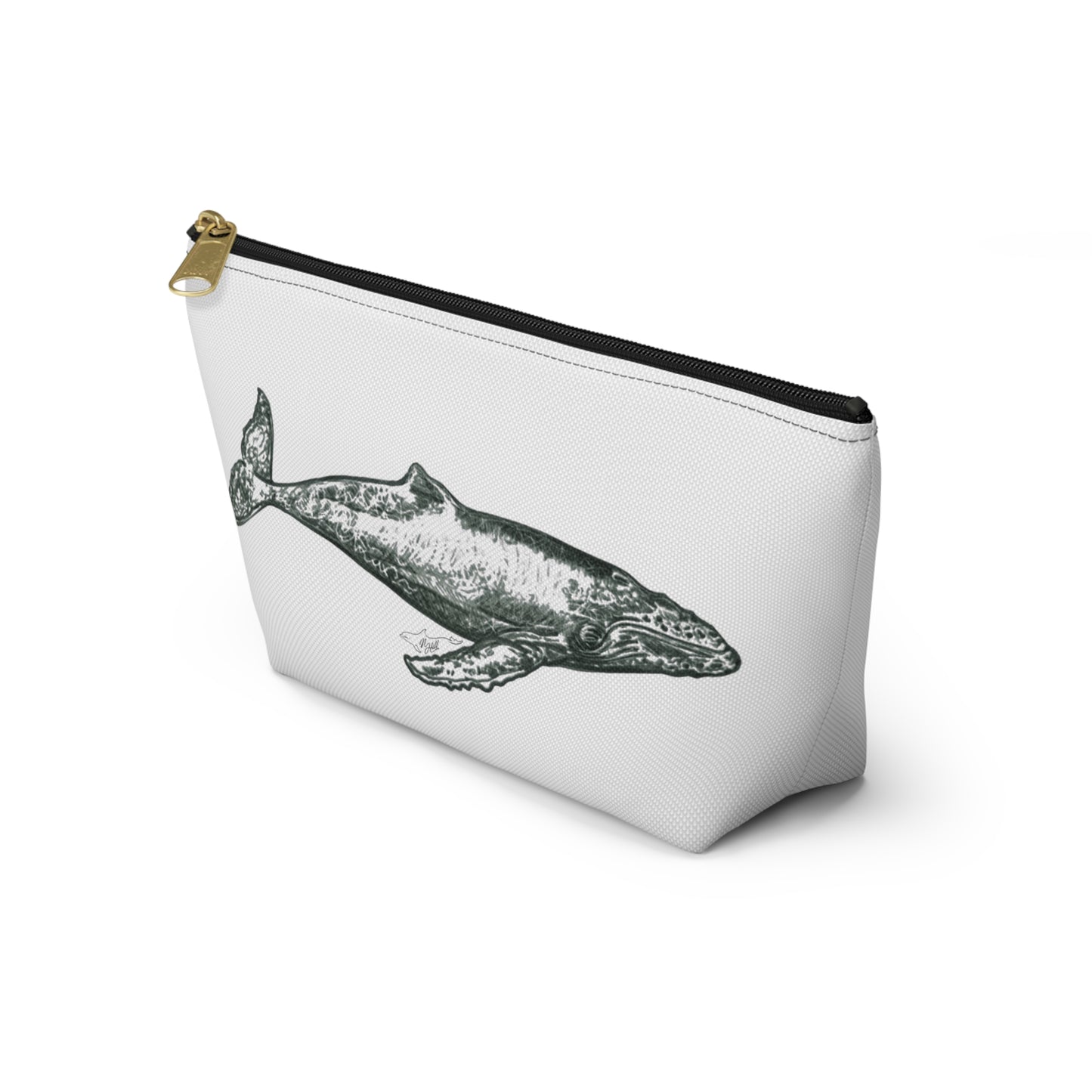 Humpback Whale Accessory Pouch w T-bottom