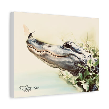 Alligator Matte Canvas, Stretched, 1.25"