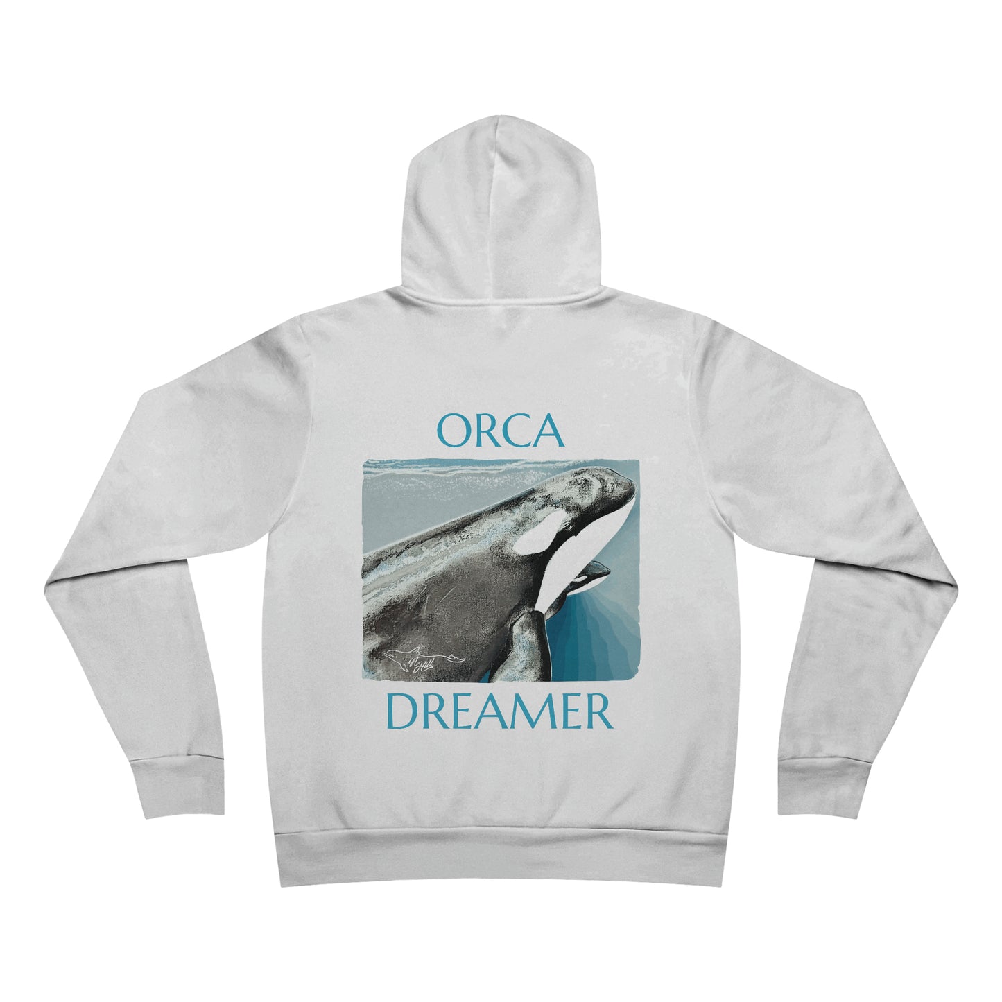 Orca Dreamer Unisex Sponge Fleece Pullover Hoodie