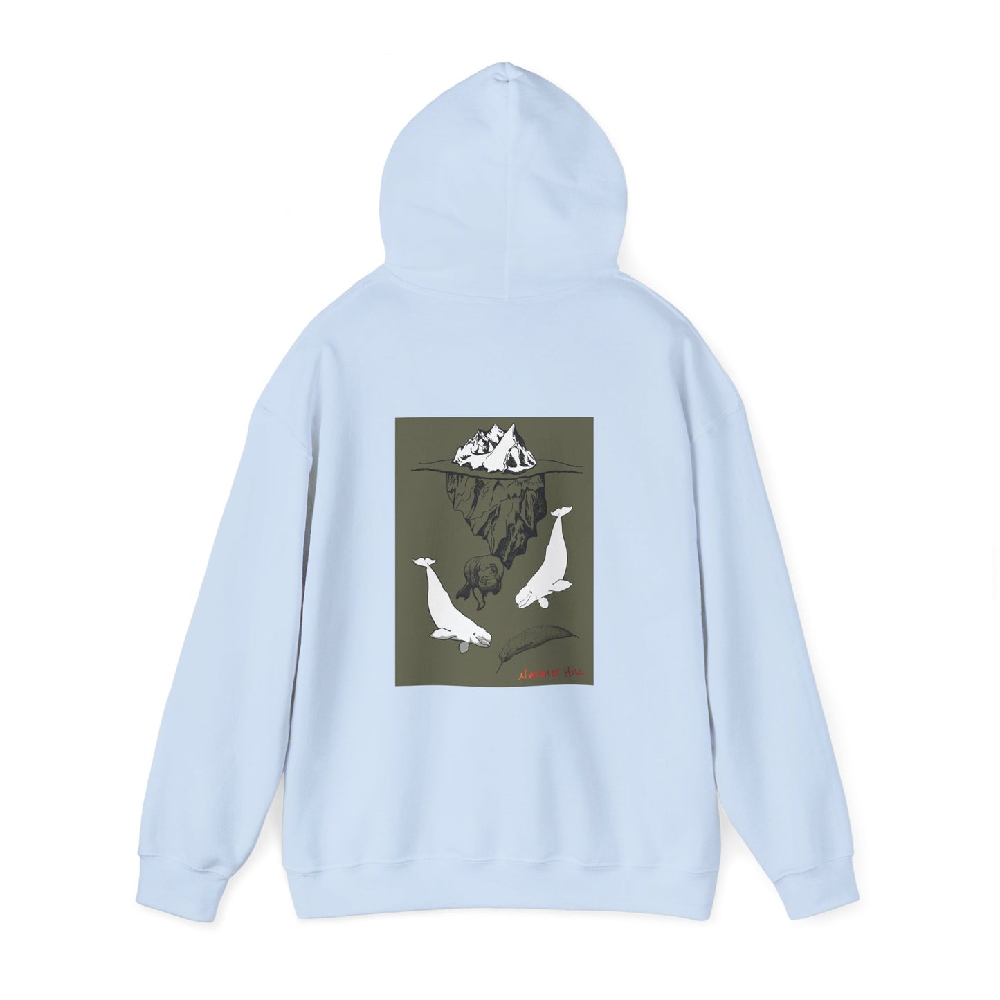 Wild Arctic Unisex Heavy Blend™ Hooded Sweatshirt