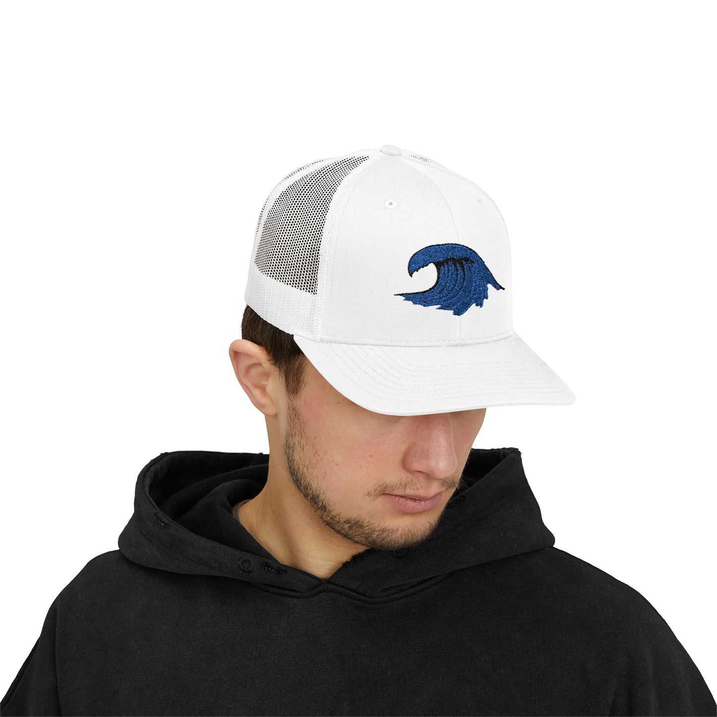 Beach Wave Snapback Trucker Cap