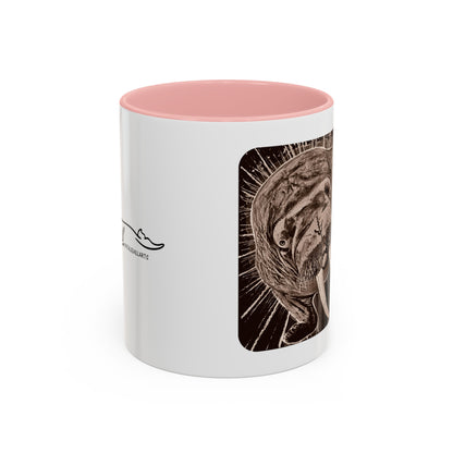 Stellar Walrus Accent Coffee Mug, 11oz