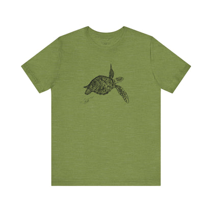 Sea Turtle Unisex Jersey Short Sleeve Tee