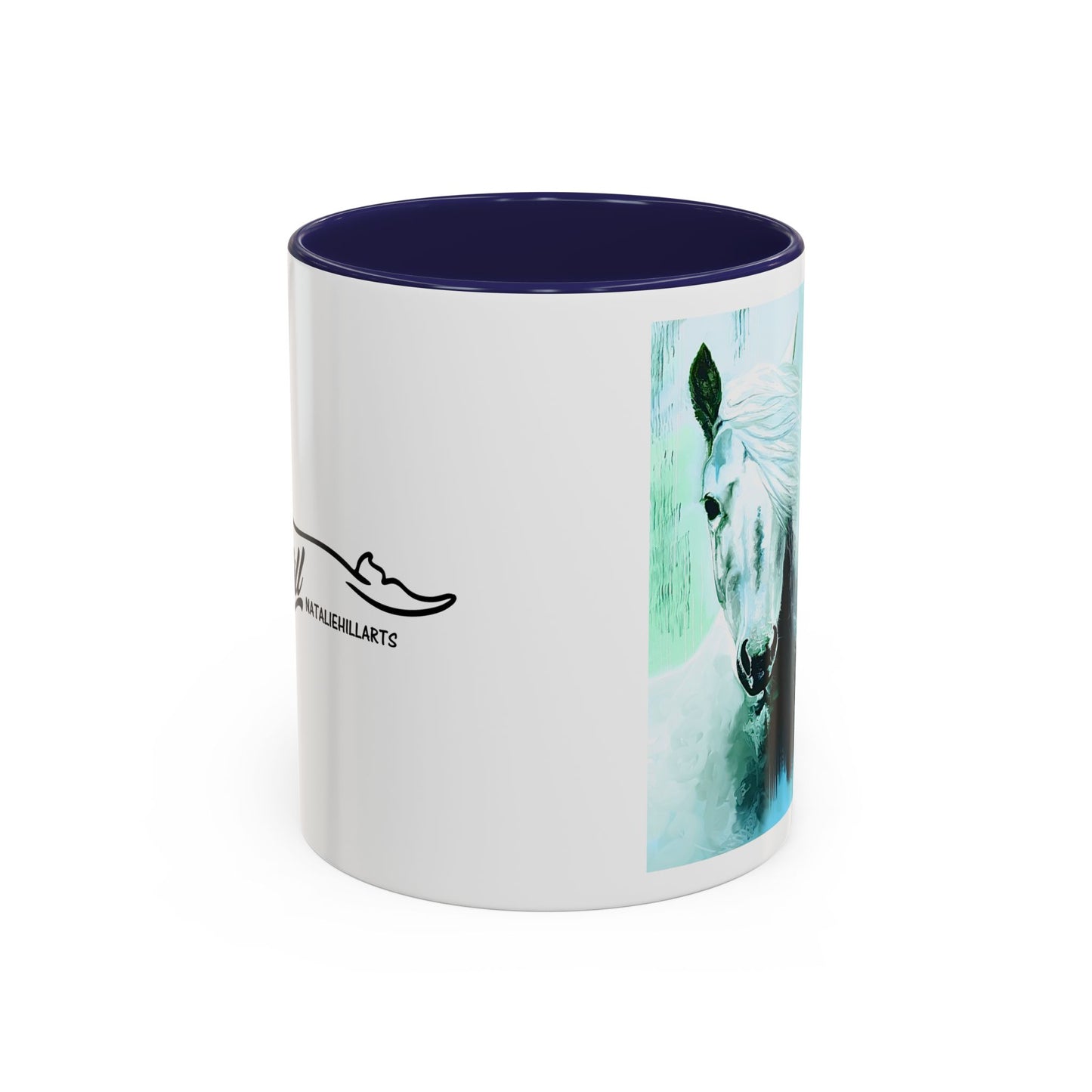 Beach Horse Accent Coffee Mug, 11oz