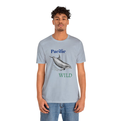 Pacific Wild Dolphin Unisex Jersey Short Sleeve Tee