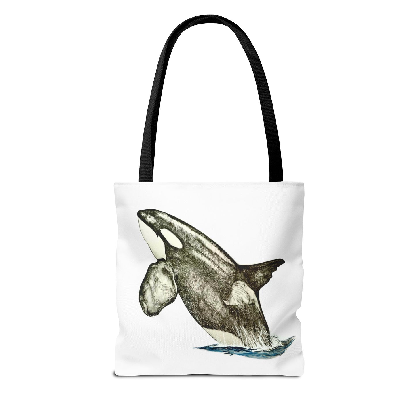 Biggs Killer Whale Chainsaw Tote Bag (AOP)