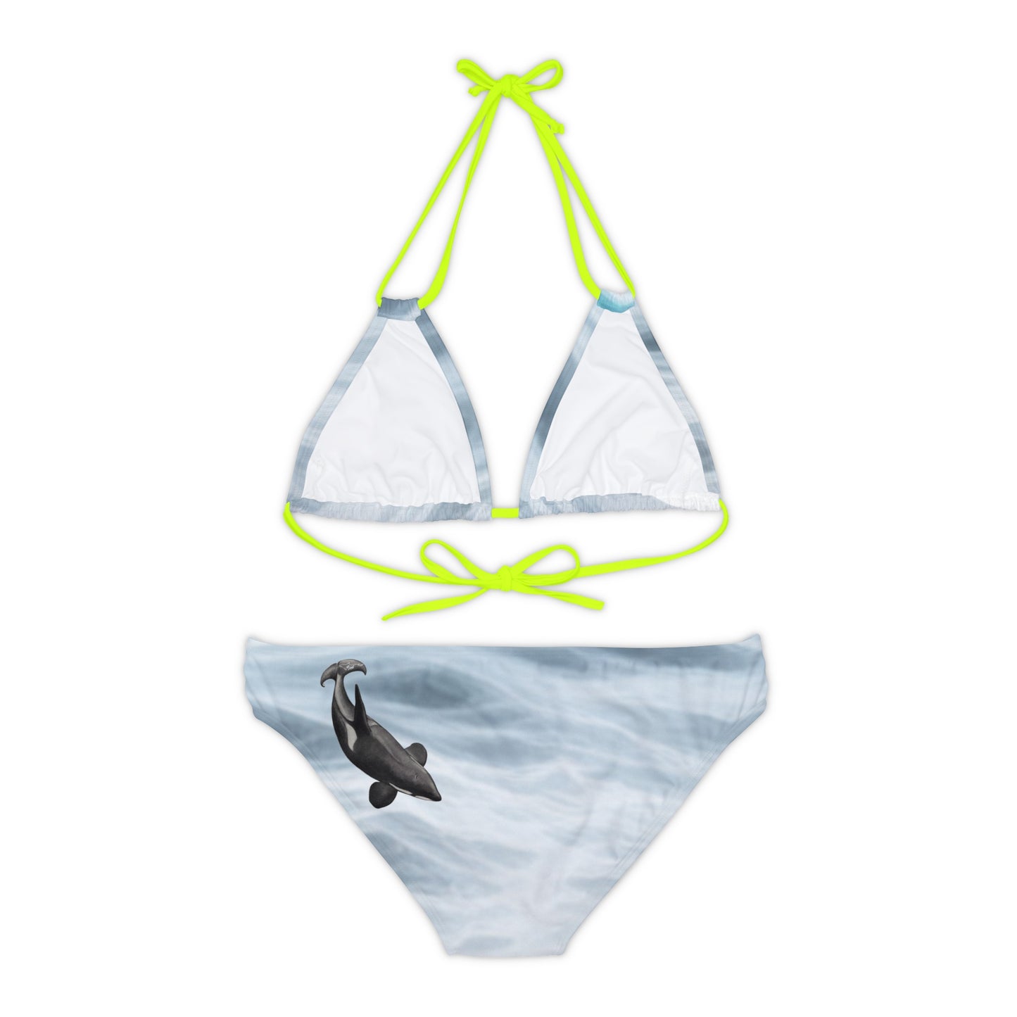 Orca Strappy Bikini Set (AOP)