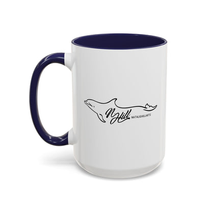 Copy of I Love Coffee and Orcas Accent Coffee Mug  15oz