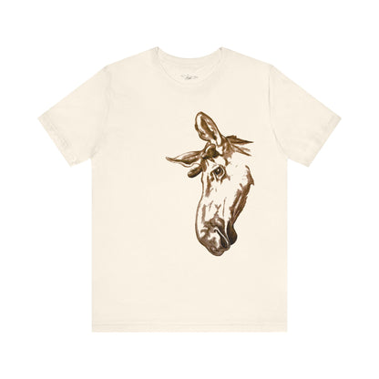 Curious Moose Unisex Jersey Short Sleeve Tee