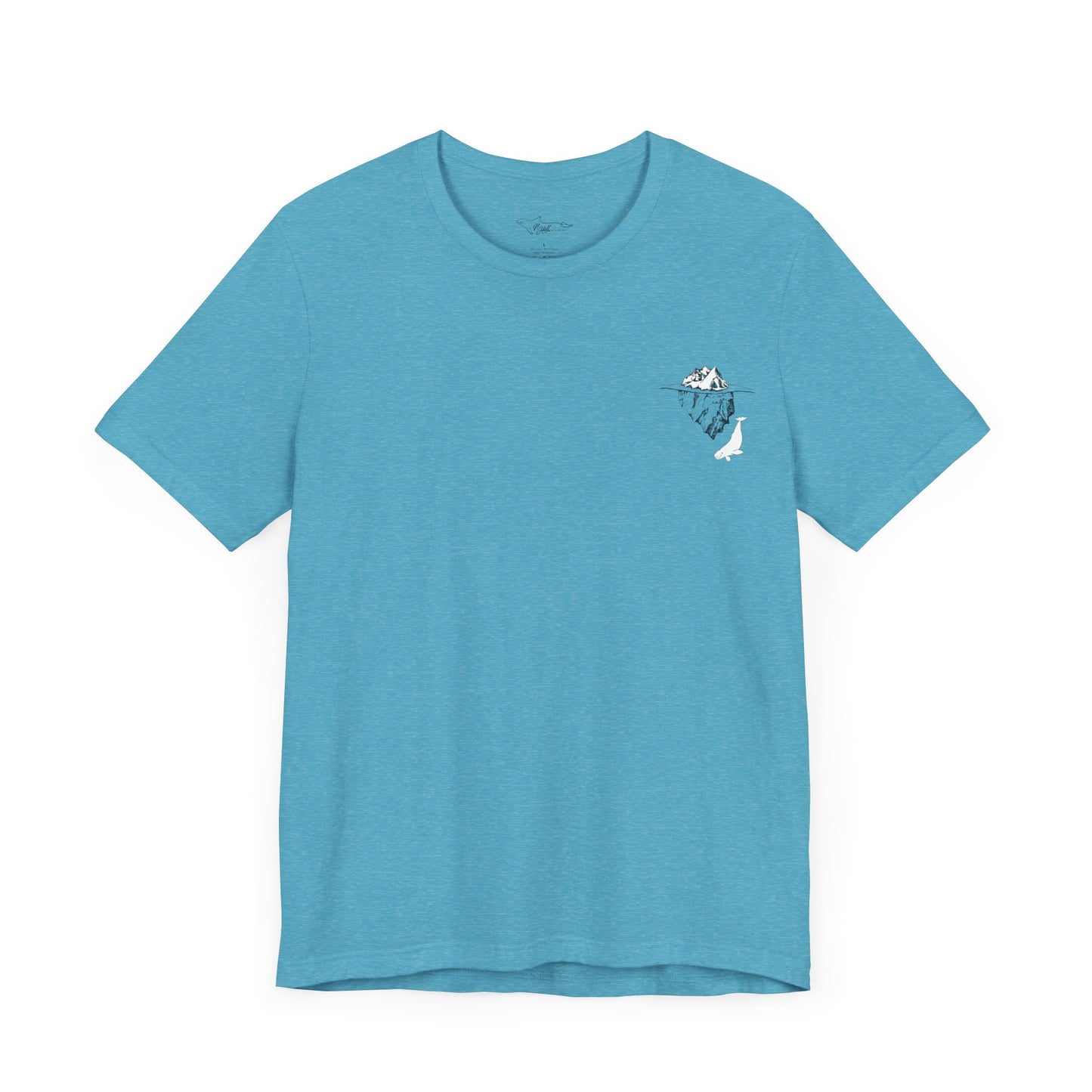 Beluga Whale Quarter Logo Unisex Jersey Short Sleeve Tee