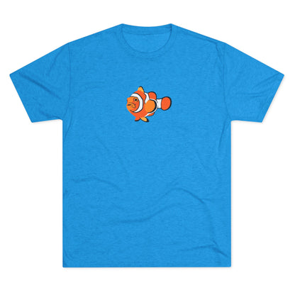 Clownfish Unisex Tri-Blend Crew Tee
