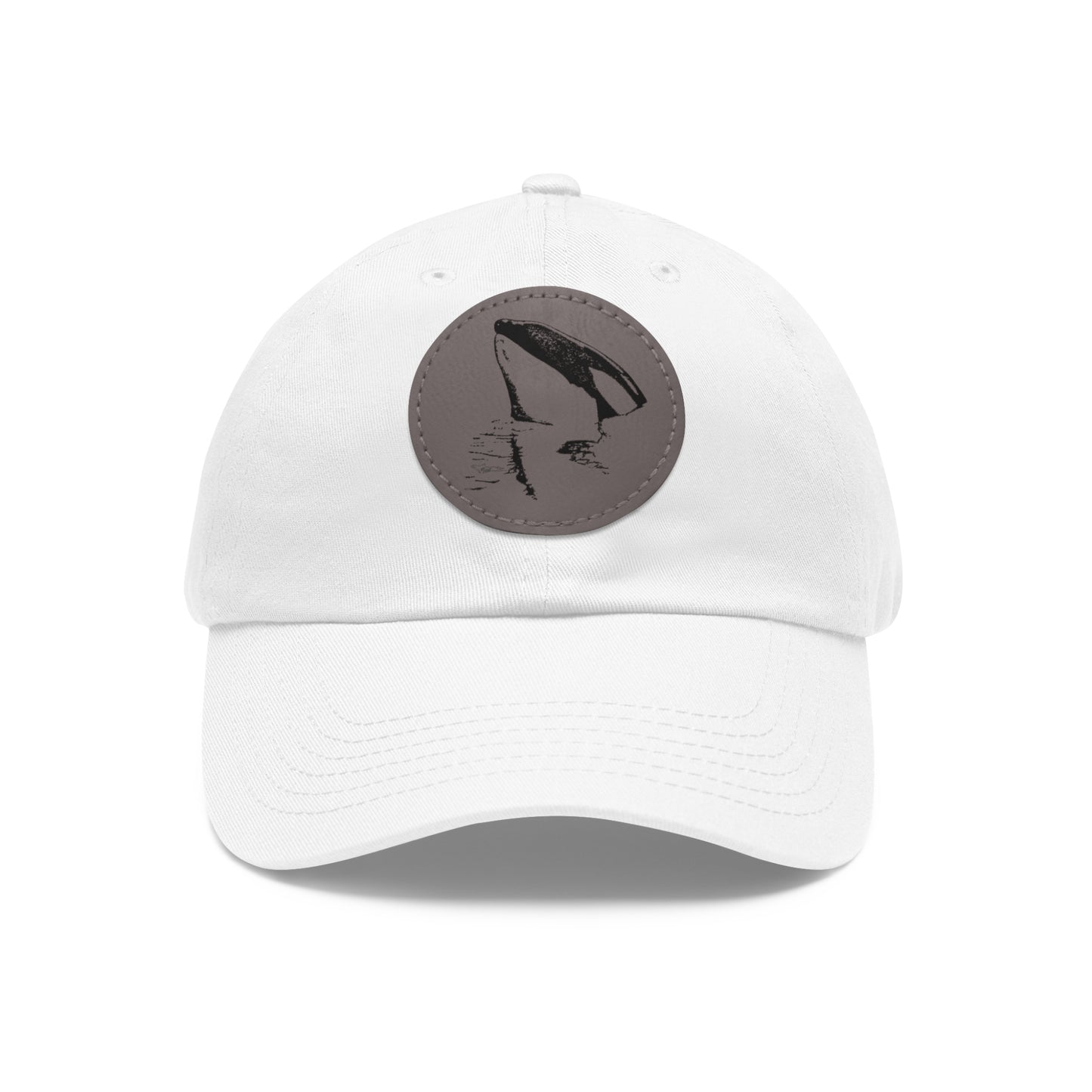 Tiki Orca Hat with Leather Patch (Round)