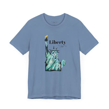 Idaho Statue of Liberty Unisex Jersey Short Sleeve Tee