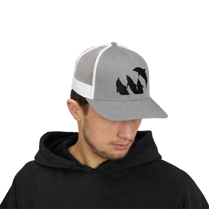 Dolphins Bow Ride Snapback Trucker Cap