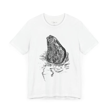 Humpback Whale Spyhopping Unisex Jersey Short Sleeve Tee