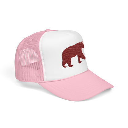 Grizzly Bear Foam Trucker Hat (Embroidery)