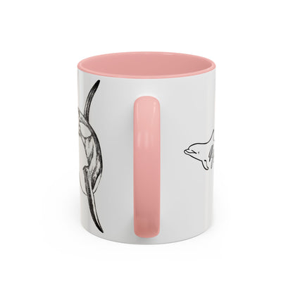 Copy of I Love Coffee and Orcas Accent Coffee Mug  15oz