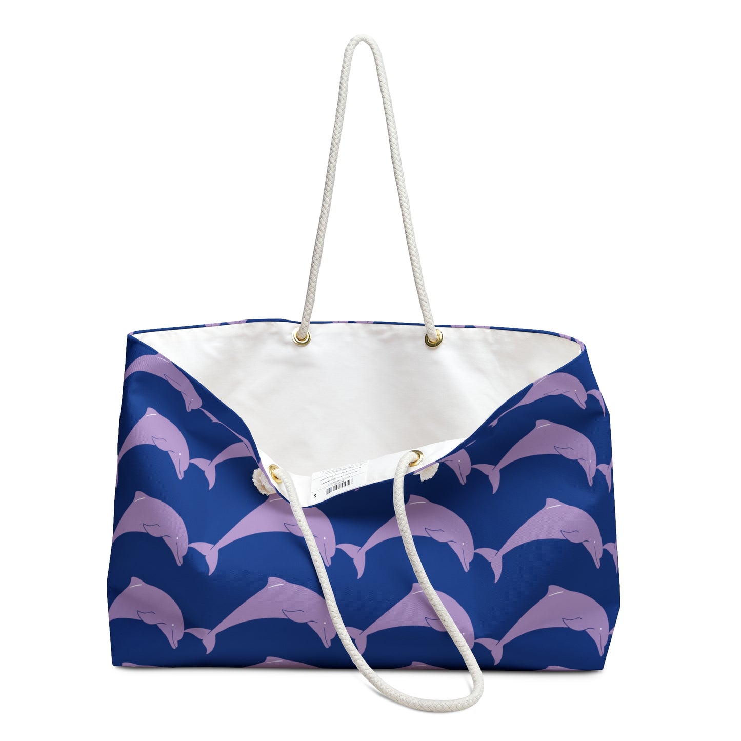 Dolphin Pattern Weekender Bag